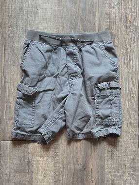 Garanimals Boys Gray Cargo Shorts with Drawstring